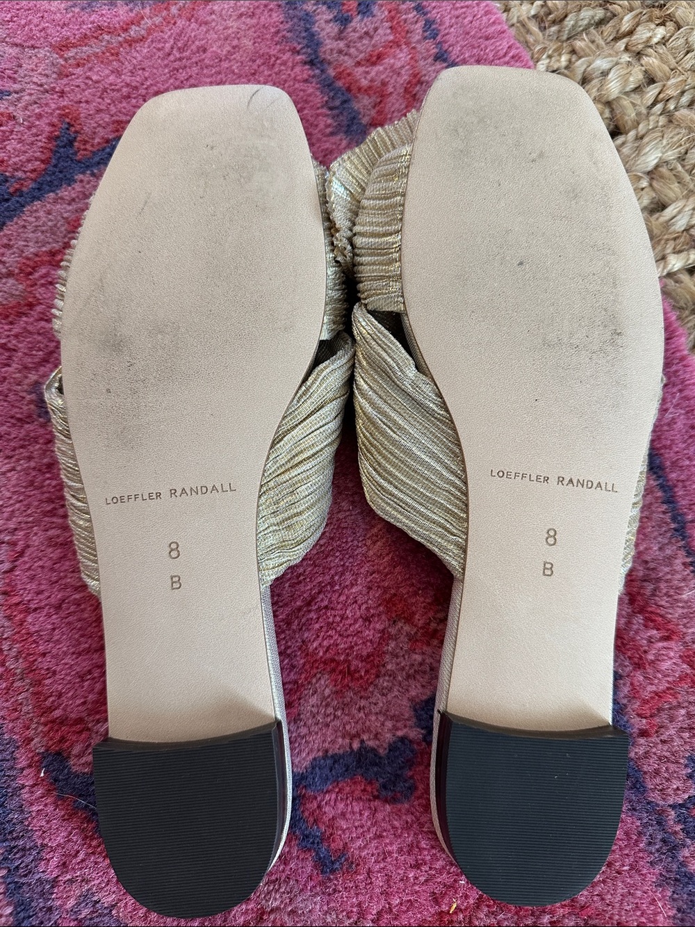 Loeffler Randall Daphne Bow Sandals size 8 - Picture 4 of 4